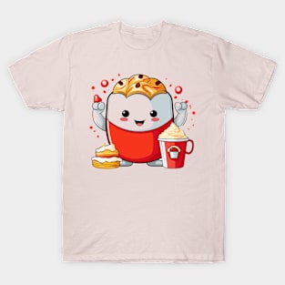 Donut kawaii  junk food T-Shirt cute  funny T-Shirt